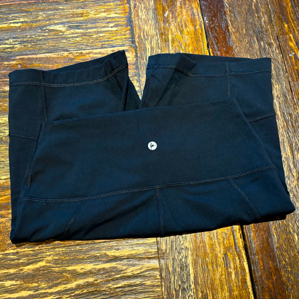90 Degree By Reflex - High Waist Power Flex Biker Shorts with Side Pockets SZ M